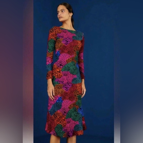 FARM Rio Multicolor Long Sleeve Dress - Picture 3 of 5